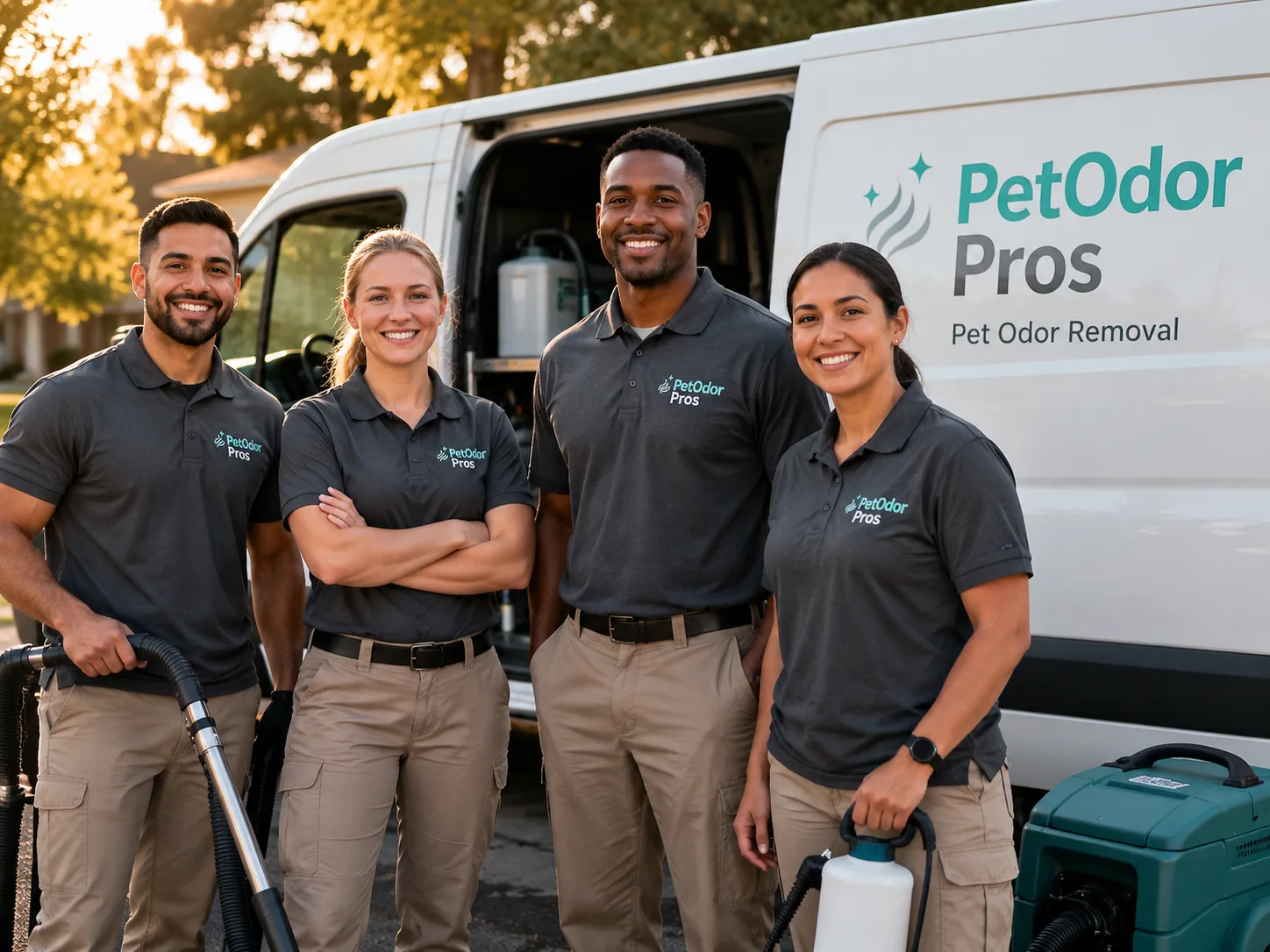 Pet Odor Removal team serving Brentwood, MD